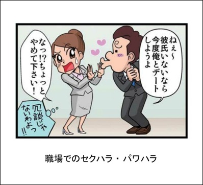 職場でのセクハラ・パワハラ